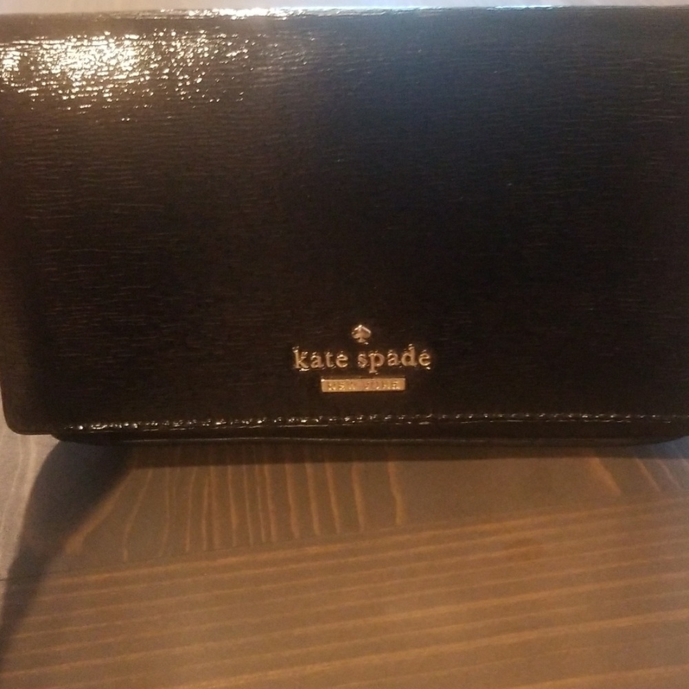 Shiny Black Kate Spade Purse